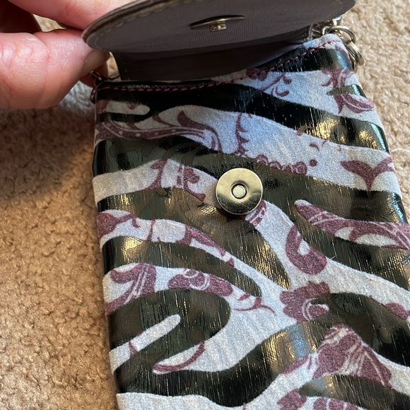 Hananel Crossbody Bag Cellphone Cig Case NWT Wrist hand strap - Picture 10 of 10